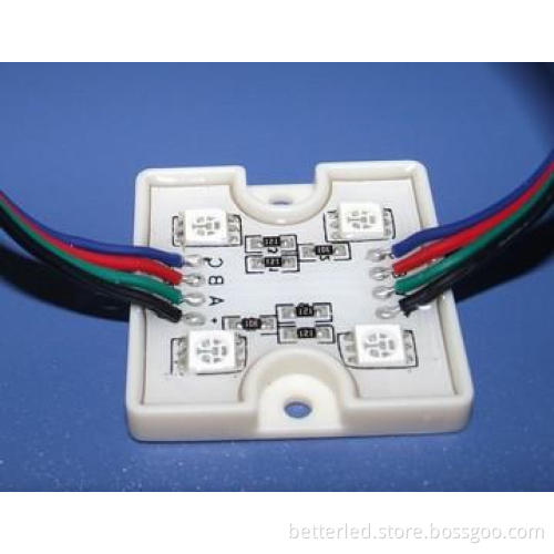 On sale hight light RGB 4 LEDs LED module